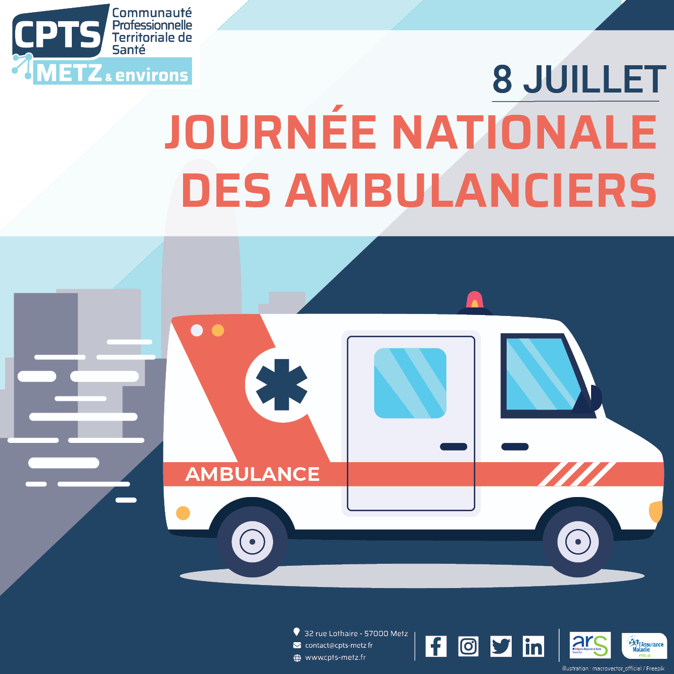 Image -  journée nationale des ambulanciers